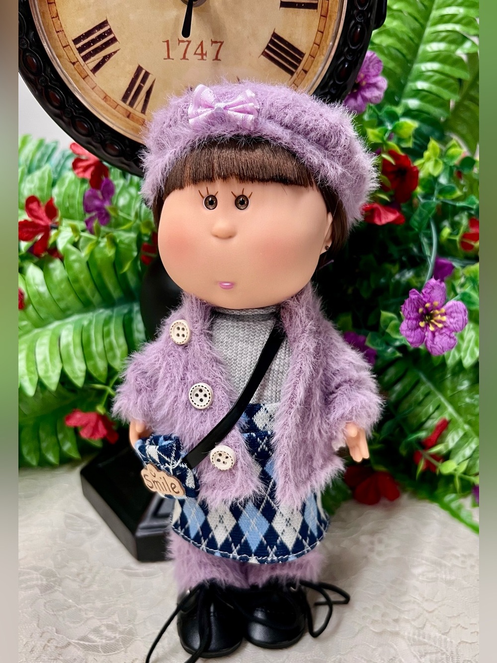 NWT Mia 8”, 20 cm, 2/8 scale Spanish Potato Doll with accessories